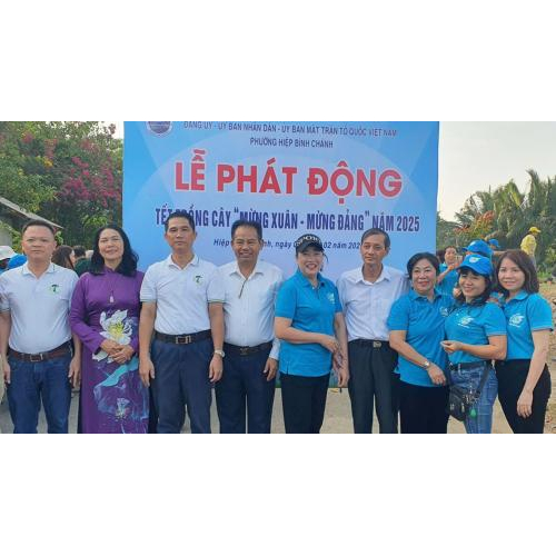 Tết Trồng Cây “Mừng Xuân, Mừng Đảng” Năm 2025 - Phường Hiệp Bình Chánh